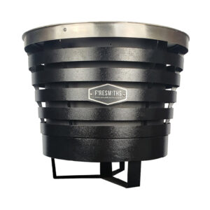 firesmiths fire pit low smoke 304 s/steel graphite
