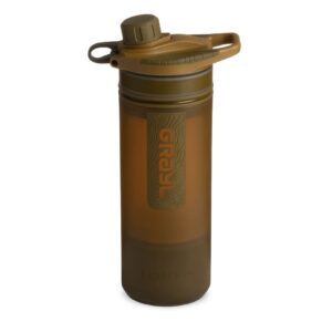 bottle grayl geopress 710ml coyote brown